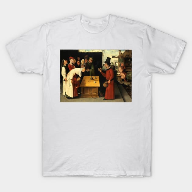 The Conjurer - School of Hieronymus Bosch T-Shirt by themasters